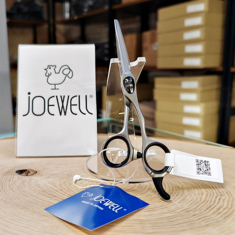 Forbici Professionali Joewell Supreme Powder Metal (Matte Silver)