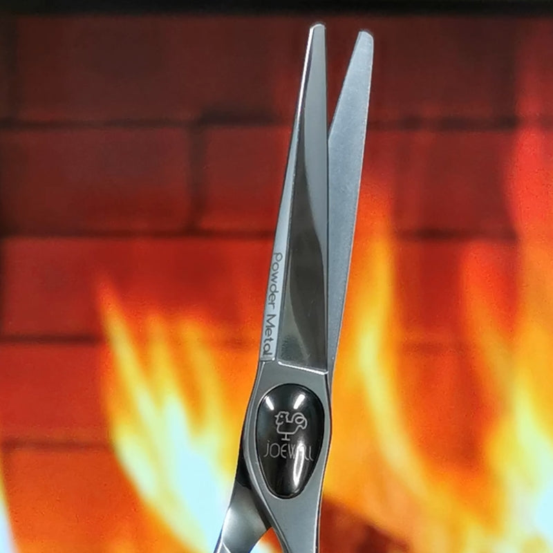 Forbici Professionali Joewell Supreme Powder Metal (Matte Silver)