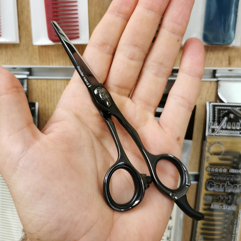 Forbici Professionali Joewell Supreme Powder Metal (Black Titanium)