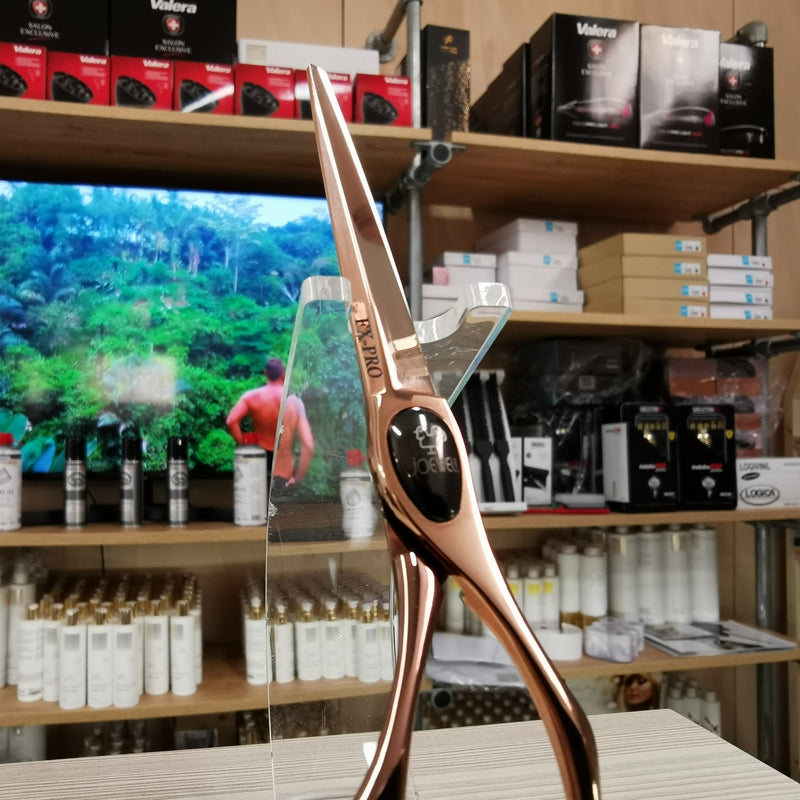 Forbici Professionali Joewell Fx-PRO Pink Gold (Diamond Screw Cover)