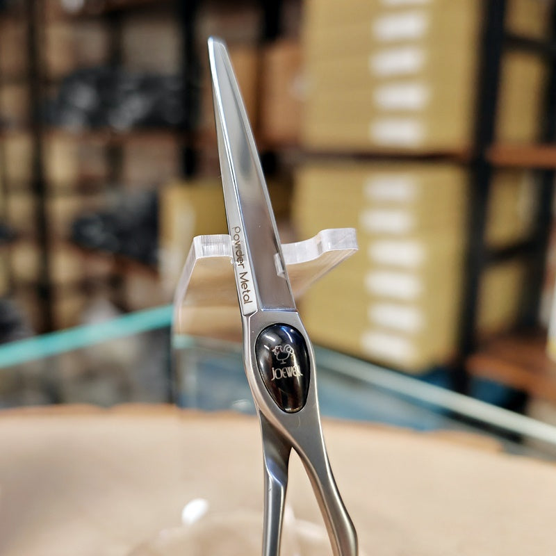 Forbici Professionali Joewell Supreme Powder Metal (Matte Silver)
