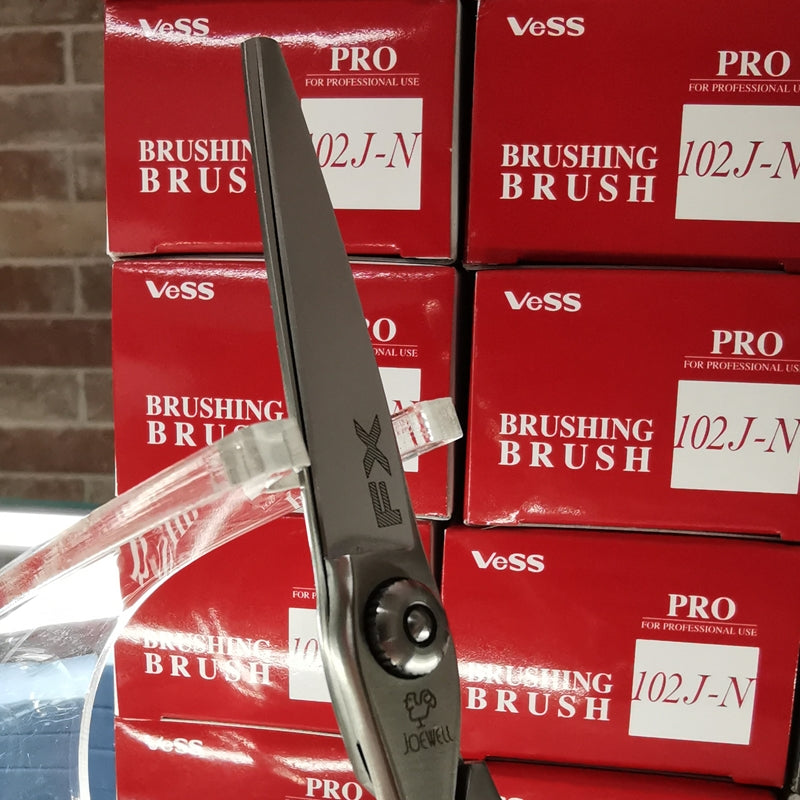 Forbici Professionali Giapponesi Joewell FX-L55 da mancino Mikado S.r.l. per parrucchieri e barbieri