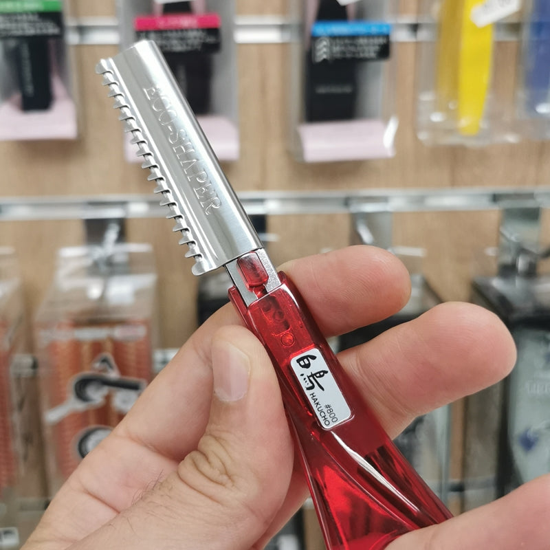 Rasoio Professionale Tohri Hakucho Eco-Shaper Mikado S.r.l. particolare lama