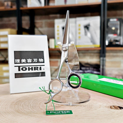 Forbici Professionali Giapponesi Tohri Pioneer LRZC-F Mikado S.r.l. altra angolazione