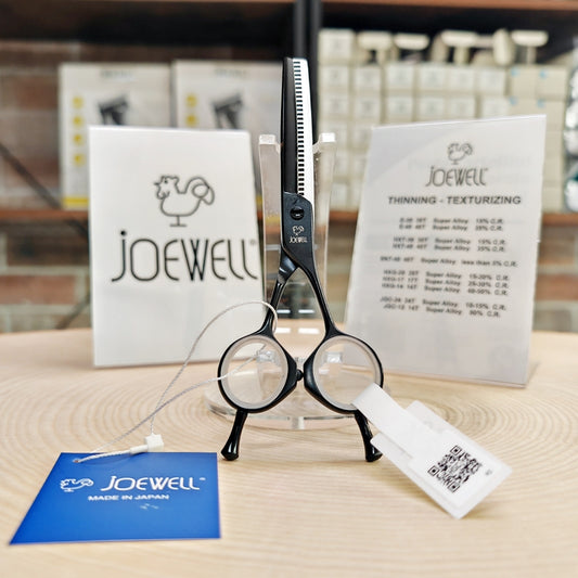 Forbici Sfoltitrici Giapponesi Joewell E-30 Matte Black (NEW) Mikado S.r.l. rivestimento nero opaco 30 denti 
