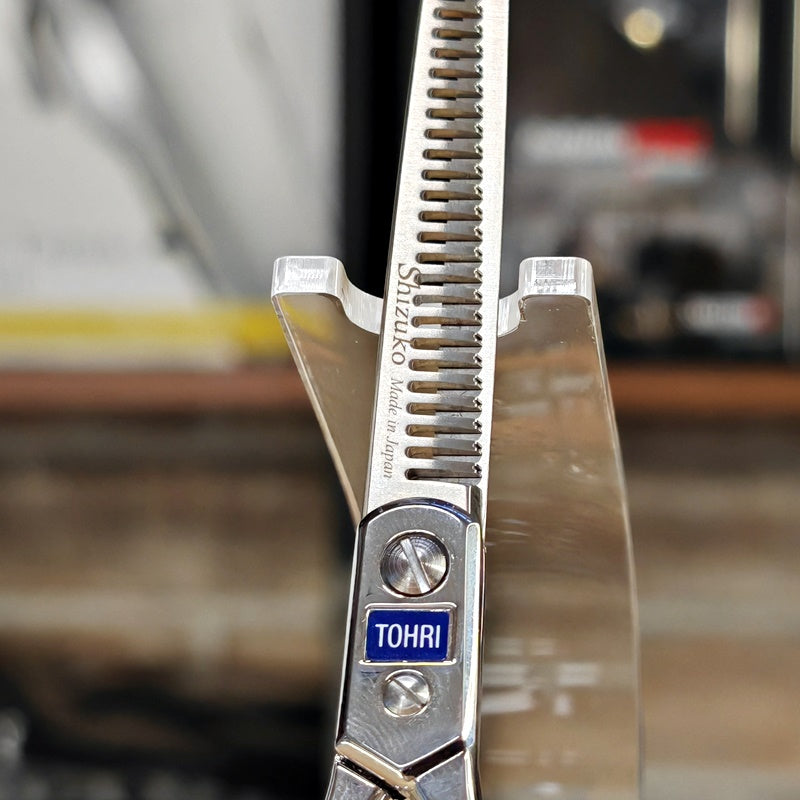 Forbici Sfoltitrici Tohri Shizuko S-25T Mikado S.r.l. dettaglio lama dentata