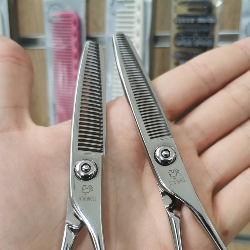 Forbici giapponesi per sfoltire Joewell_HXT-40 vs Joewell_HXT-30_Mikado_Italia