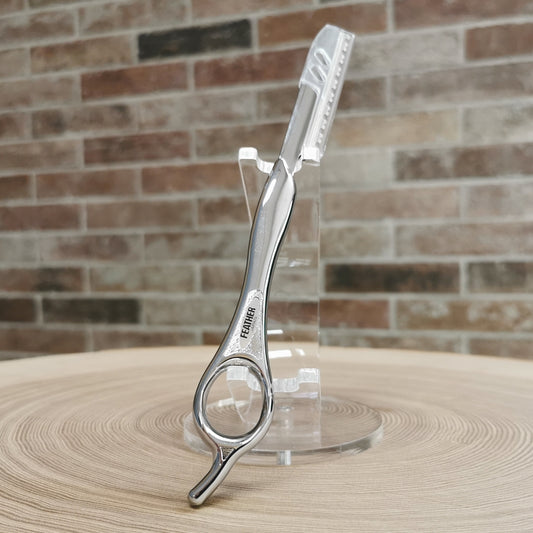 FEATHER STYLING RAZOR SILVER
